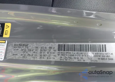 2020 Jeep Gladiator Sport S 4X4 из США, поврежденный, VIN 1C6HJTAG6LL196100